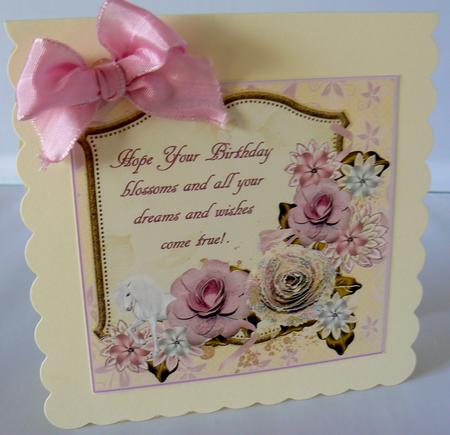 Unicorn and Paper Roses Insert and Verse by Audrey Wilson