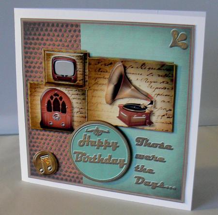 Those Were the Days, Two Page Mini-kit by Audrey Wilson