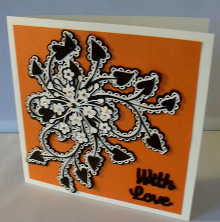 Flower Burst Layered Topper by Audrey Wilson