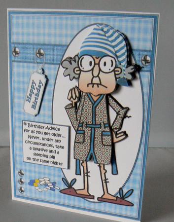 Gus Has Birthday Advice for the Older Gent by Audrey Wilson