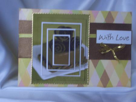 Sweet Chocolate Seduction Concentric Pyramid by Audrey Wilson