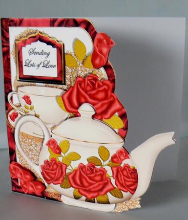 Old Country Rose - Time for Tea & Scones - Edgy by Audrey Wilson