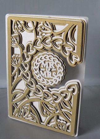 Mr & Mrs Swivel Card by Audrey Wilson