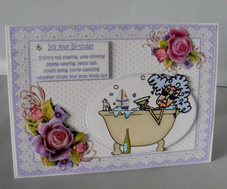Stella Whatever Floats Your Boat Quick Card by Audrey Wilson
