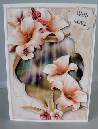 Magical Ivory Lilies by Audrey Wilson