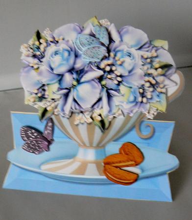 Teacup & Roses Mini Kit by Audrey Wilson