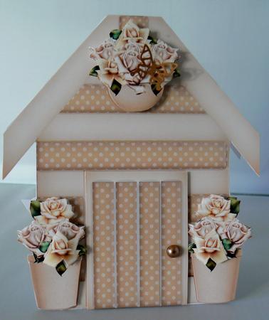 Antique Rose Potting Shed Card Kit by Audrey Wilson