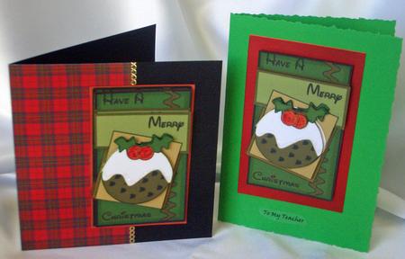 Christmas Pudding Yummy Toppers by Audrey Wilson