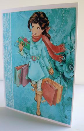 Shopping Girl by Audrey Wilson