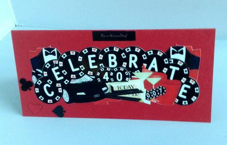Celebrate in Style - Casino Card by Audrey Wilson