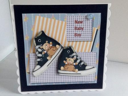 New Baby Boy by Audrey Wilson