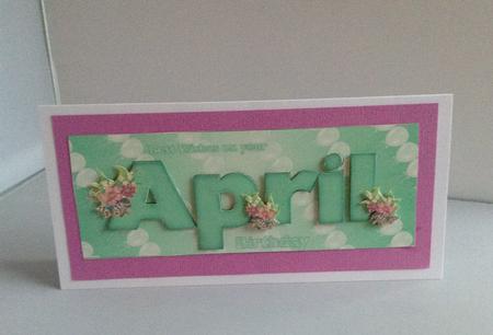 April by Audrey Wilson