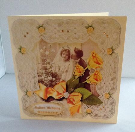 Victorian Wedding Gold, Wedding Day, Anniversary by Audrey Wilson