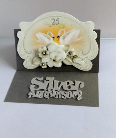 Anniversary 25 Silver by Audrey Wilson