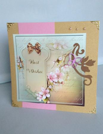 Insert with Brown Bow and Labels by Audrey Wilson