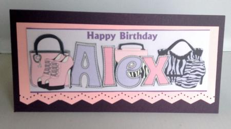 Handbags & Shoes Alex Large Dl by Audrey Wilson