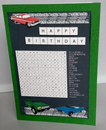 Car Wordsearch by Audrey Wilson