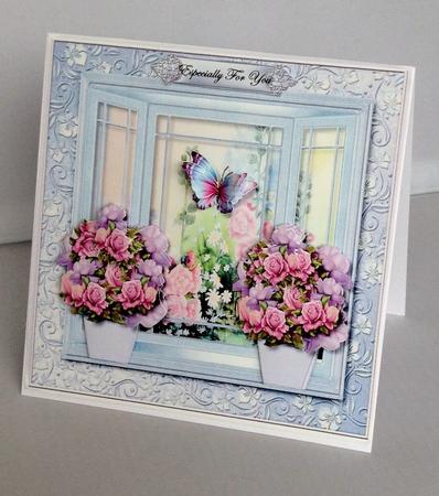 Bay Window Garden View 3 by Audrey Wilson