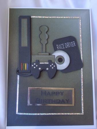 Games Console Quick Card by Audrey Wilson