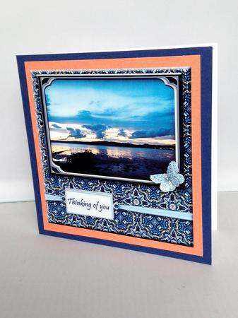 Blue Sunset by Audrey Wilson