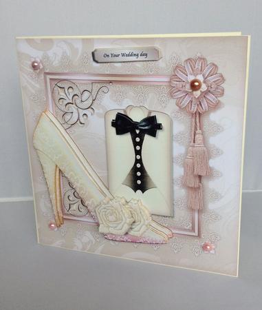Wedding Shoes & Roses Mini Kit by Audrey Wilson
