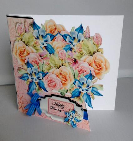 Hand-tied Bouquet - Celebration of Summer - Over the Edge by Audrey Wilson