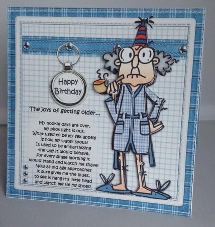 8x8 Gus on the Joys of Getting Older Mini Kit by Audrey Wilson