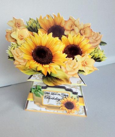 Hand-tied Bouquet - Sunshine Selection by Audrey Wilson