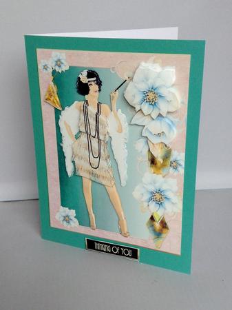 Flapper Dancer No2 Mini Kit by Audrey Wilson