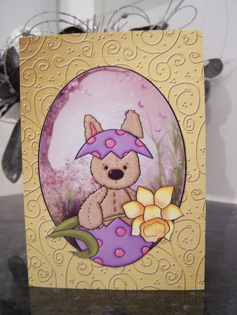 'metallic Swirls Embossed' Backing Paper by Audrey Rae