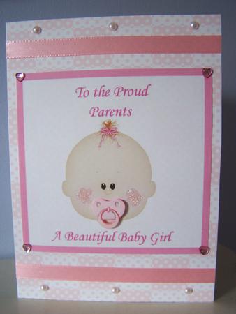 To the Proud Parents - Baby Girl by Audrey Rae
