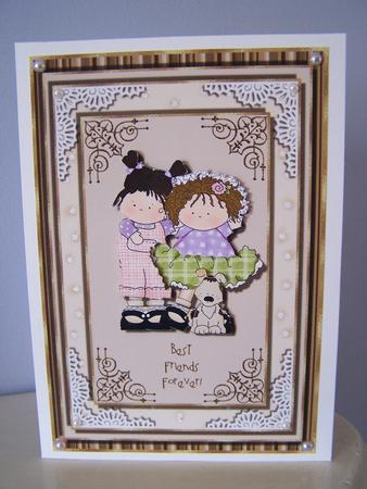 Best Friends Are Forever Topper by Audrey Rae