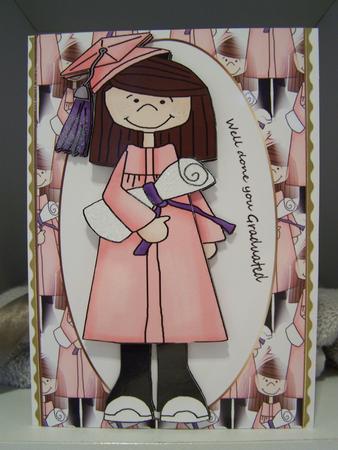 Well Done Girl Graduation by Audrey Rae