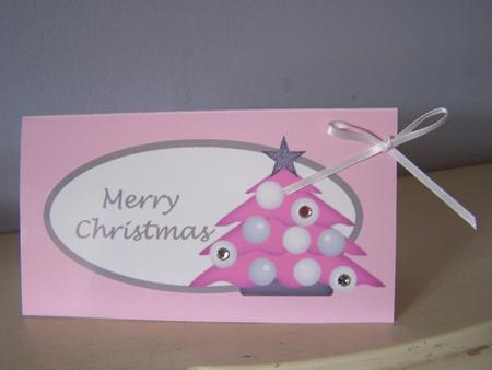 Pink and Silver Tree by Audrey Rae