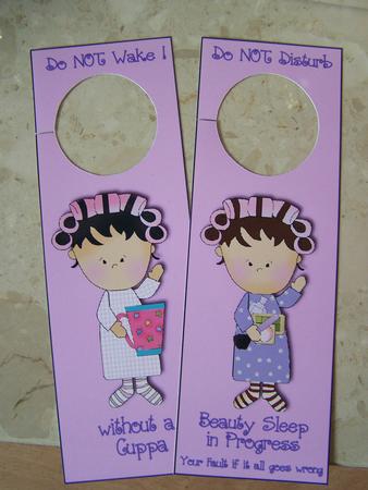 Words of Wisdom - Door Hangers by Audrey Rae