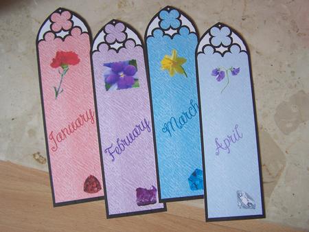 Birthday Bookmarks by Audrey Rae