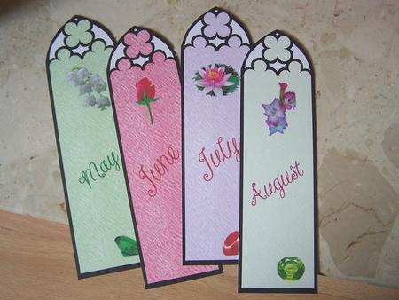 Birthday Bookmarks 3 by Audrey Rae
