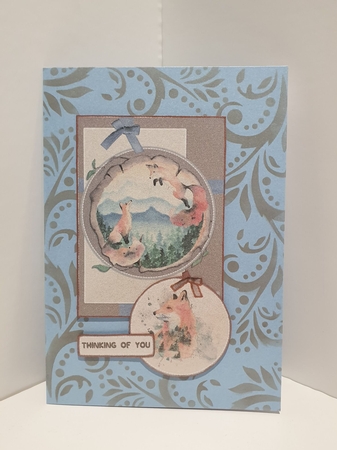 Foxy card - Dad by AUSRA SAKYTE