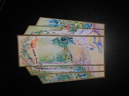 Art Deco Watercolour Stacker SCENES 11 by AUSRA SAKYTE