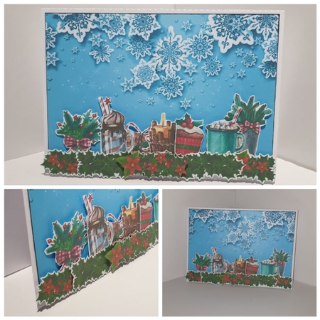 CHRISTMAS CHEER DECOUPAGE by AUSRA SAKYTE