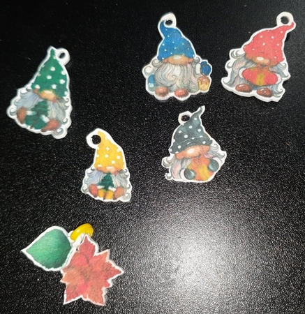 CHRISTMAS GNOMES DECOUPAGE by AUSRA SAKYTE
