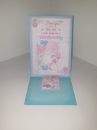 Romance Love you Everyday Decoupage Topper 3 by AUSRA SAKYTE