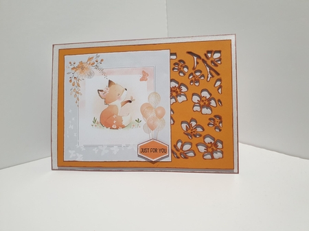 Foxy moments card - just for you by AUSRA SAKYTE