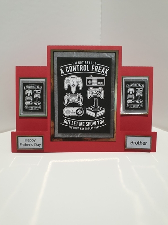 Retro Gaming A5 Poster - Control Freak by AUSRA SAKYTE