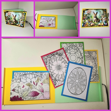 Easter Egg 20 x A4 colouring pages kit 2 by AUSRA SAKYTE