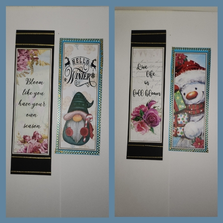 Christmas 24 x Bookmarks kit 7 by AUSRA SAKYTE