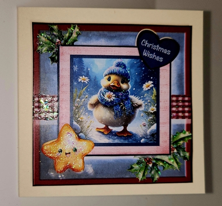 Dinky Duck Christmas by AUSRA SAKYTE