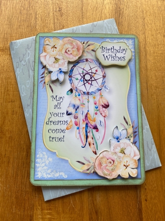 Watercolour Dreamcatcher A5 Featured Gallery Photo