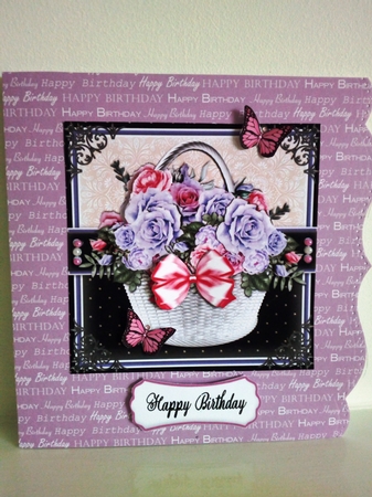Birthday Basket Bumper Card Kit1 by Barbara Hurst
