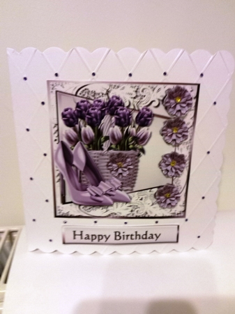 Lilac Shoes  Mini Kit by Barbara Hurst